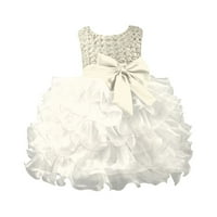 Djevojke Proljeće Ljeto Solid Party Wedding Cvjetna haljina Party Princess Mesh Tutu suknja Ball Gown