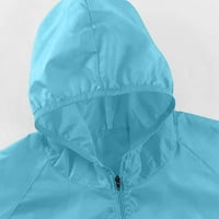 Vodootporna kišna jakna za dame lagana putovanja planinarski planinari za raincoat kišne jakne za žene