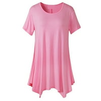 Atletski vrhovi za ženske vrhove obljetnice bluza poklon za par ružičaste s