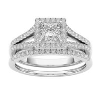 Prstenovi za žene Djevojke Par prsten pozlaćeni otvor Zircon prsten klasični pokloni nakita