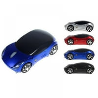 2.4G bežični miša miša Cartoon Slatki sportski automobil fotoelektrični mouse mjehurić torba pakovanje bez plave boje