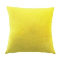 Wollalno kratak plišani jastuk kauč kafić bacač jastučni poklopac kućni ukrasni jastuk, tip 25, žuti