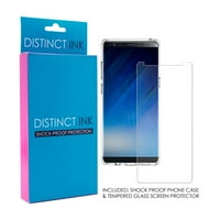 Razlikovanje Clear Shootfofofofofoff Hybrid futrola za Samsung Galaxy Note - TPU branik, akrilni zaslon,