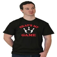 To je moja igra kuglanje Bowler Muška grafička majica Tees Brisco Marke 4x