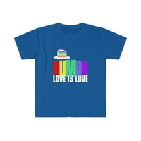 Košulja ponosa Human LGBTQ zastava LESBIAN MJESTO MJESE