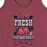 Instant poruka - Farm Fresh jagode izabrane svakodnevno - autentično tržište farmera - Ženski trkački