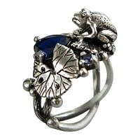 Keusn Fashion Retro PHING ličnosti MANCOT srebrni prsten za žene i muškarce