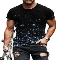 Capreze muns majica 3D digitalni tisak T majice Crew vrat ljetni vrhovi svijetli kratki rukav bluza