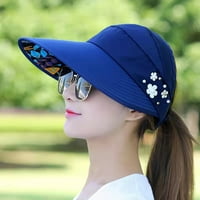 Leylayray Sunčani šeširi za žene široka UV zaštita ljetna plaža Pješačenje ribolov paketični vizir šešir