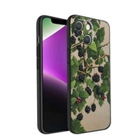 Old-Botanical-Blackberries-Painting-Hard-S-Fine-Art-5-telefonski predmet, deginirani za iPhone Plus