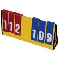 Sportime višestruki sportski tabel, plavi crveni flip brojevi
