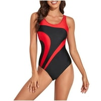 Vekdone kupaći kostimi za žene kupaće kostime seksi kupaći kostim kupaćim kostima za žene odjeću, crvena,