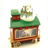 Bradford Exchand Wonderland Express Minijaturni Snežni globus Kolekcija: Silent noćni kaboza Božićna