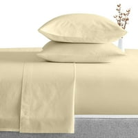 Postavljeni lim - ravni lim, opremljeni list i jastuci - egipatski pamuk i tavozi - Extra Soft