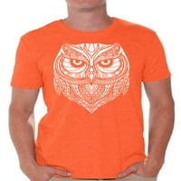 Newkward Styles Owl majica za muškarce muške majice za muškarce Muška modna kolekcija majica za tatu
