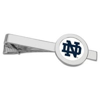 Srebrna Notre Dame borbe protiv irskog tima Logo Tie Bar