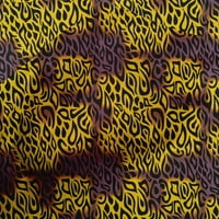 Onuone pamučne kambrične žutoj tkanini životinjski kožni zanata projekata Dekor tkanina štampan od dvorišta