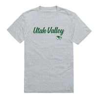 Unah Valley University Wolverines Script Tee Majica Zelena Velika