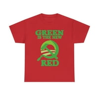 Zelena je nova majica s kratkim rukavima Crvene muške
