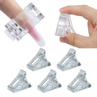 Savjeti za nokte Prozirni plastični nosač za proširenje prsta CLAMPI Plastični klip za pričvršćivanje