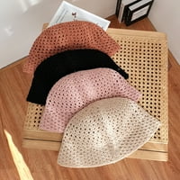 CXDA sunčani šešir pune boje prozračne mlečne vlakne tkanina pletena kašika za žene