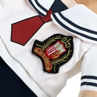 Kućni ljubimac božićni kostim mornarično odijelo sa mornarskom šeširom za male pse za odmor - veličine