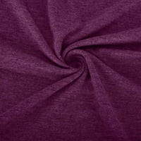 Yyeselk seksi košulje za žene casual crossover kaiše V-izrez ruffle kratkih rukava tunike na vrhu LESIURE čiste boje čvrsti pamučni ljetni vrhovi crveni xxl