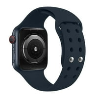 Silikonski sportski remen za Apple Watch Band Elastic Podesivi zamena narukvice za IWATCH seriju ultra