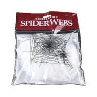 Juhai Realistic Stretch Cobweb Spider Web Halloween Party rekviziti uklet Dekor kuće