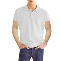 Muška klasična majica kratki rukav casual golf majice Casual haljina majica ugrađeni poslovni tee vrhovi