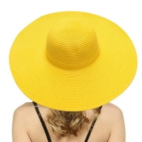 Ocean Hats Muška ljetni šeširi za žene široka bongracija Žene slamne plaže Hat Little Girl Sun Cap Sklopivi