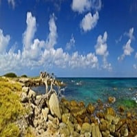 Panoramske slike PPI144763L stijene na obali Aruba Poster Print od panoramskih slika - 12