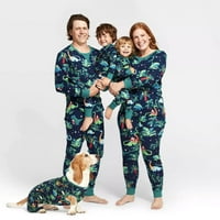 Podesi bulpiano setovi Božićni PJS za porodičnu pidžamu za spavanje za spavanje Xmas Sleep Bawer Christmas