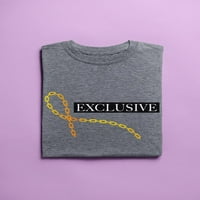 Ekskluzivni lanac uzorak majica Žene -Image by Shutterstock, ženska srednja