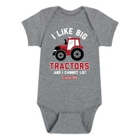 Country casuals - Volim velike traktore - novorođenčad baby jedan komad