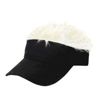 ZTTD moda DIY frizura za odrasle smiješno bejzbol kapa sa šiljastom kosom perikom pune boje podesiva snapback sunce sunce šešir HOP Srednja odjeljka