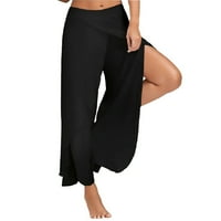 ManXivoo joga hlače Žene Žene ljetne modne trendi široke noge joga hlače široke noge joga hlače za žene
