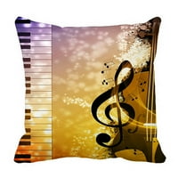 Sažetak glazbeni noćni koncert jastučni jastuk jastuk za zaštitu jastuk dve strane za kauč