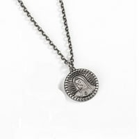 Muški madonna ogrlica Madonna Privjesak ogrlica muški nakit muški modni nakit ogrlicu od nehrđajućeg čelika vjerska ogrlica