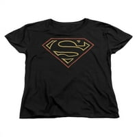 Superman DC Comics Obojeni štit ženska majica TEE