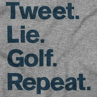 Laž Golf ponavlja duks dukserice žene za muškarce Brisco brendovi 3x