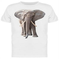 Ispred afričke majice slona muškarci -Image by shutterstock, muško 3x-velik