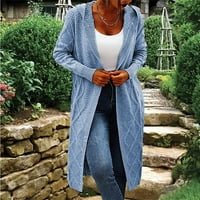Holloyiver ženski ljetni džemper ženska pletiva labava srednja dužina nepravilni zvučni džemper Cardigan
