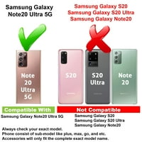 Vibecover tanak futrola kompatibilna za Samsung Galaxy Note Ultra 5g ,, Total Guard Fle Tpu Cover, krofne