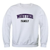 Whittier College pjesnici Obiteljski fleece Crewneck Pulover Duksert