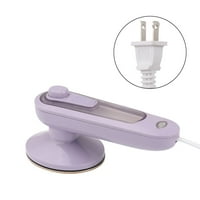 Pogodan prenosivi mini kućanski aparati za odjeću Micro Parna željezo Pare Purple US Plug