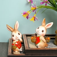 Mini figurinski ukrasi za smole Kreativni proljetni festival Poklon izdržljiv Sretni kineski novogodišnji