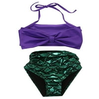 Gwiyeopda Kids Girls Ljetni kupaći kostimi Bikini Mermaid bikini kupaći kostimi za kupalište