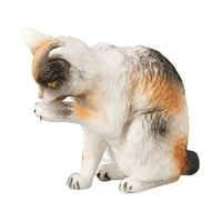 Sehao igračka ručno izrađena slatka mačka životinjski model igračke figurine Model ukras igračke