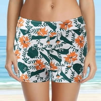 Žene kupaćih kostimi Žene Buttom Pokretanje High Waik Bikini Dno plitke kratke hlače Plaža Swim Bikini